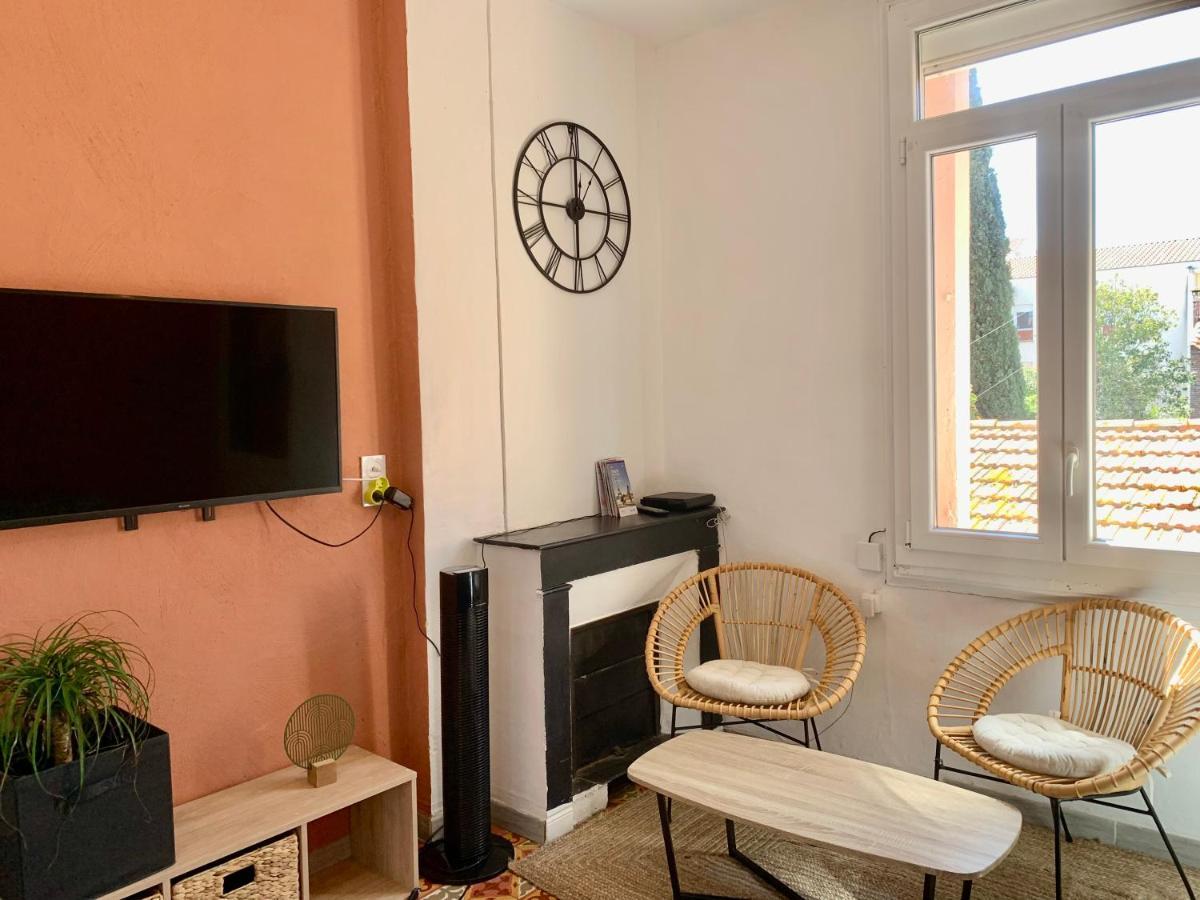 Can Py Studio - Confort Et Wifi Idealement Situe Entre Fac, Centre Et Gare Perpignan Kültér fotó